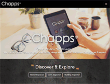 Tablet Screenshot of chapps.com